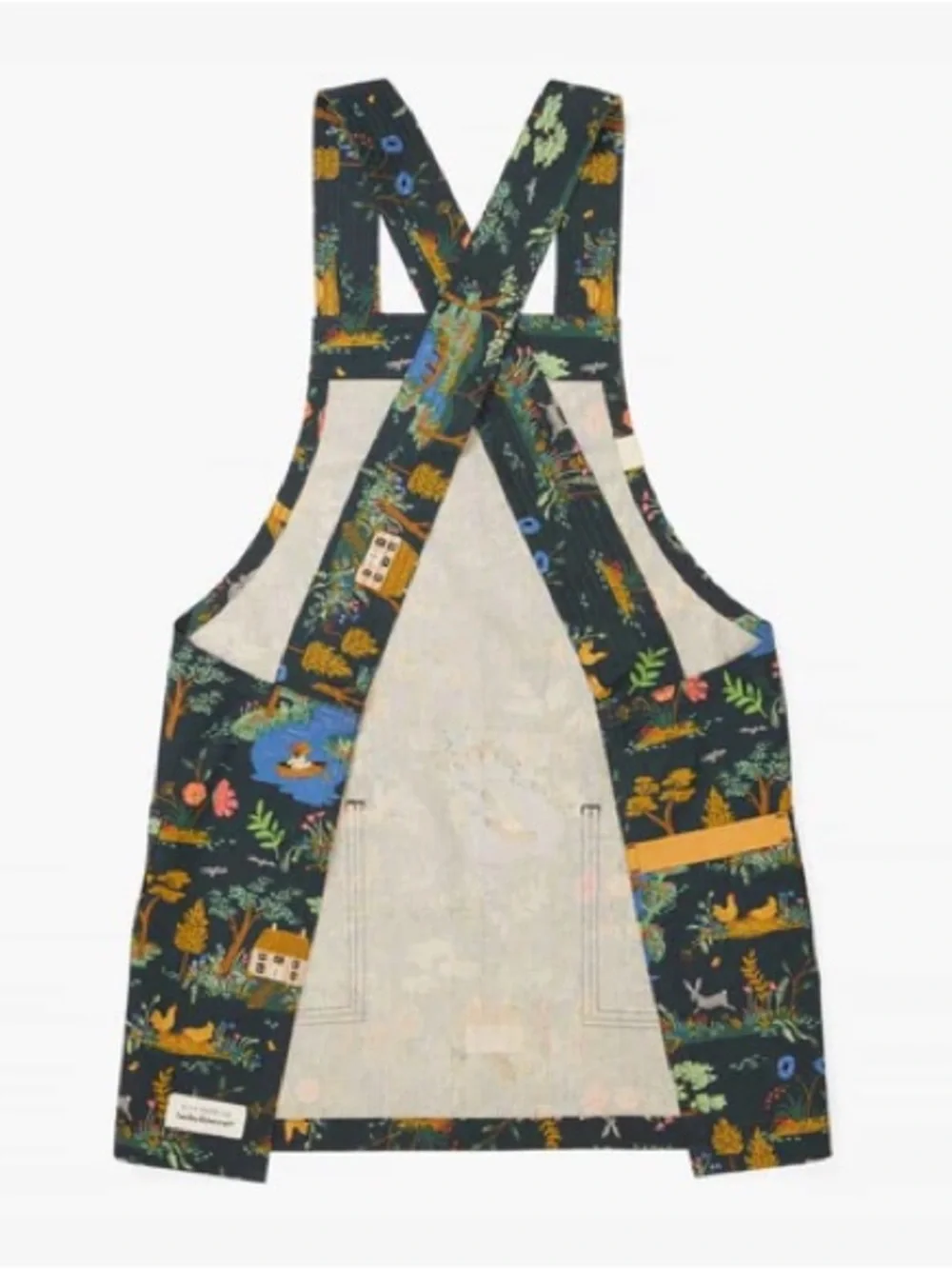 NEW HEDLEY & BENNETT X Rifle Paper Co. English Garden Smock Florals Apron